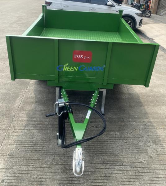 OEM PTO Hydraulic Agricultural Dump Trailer 3-10 Tons 2300x1700mm