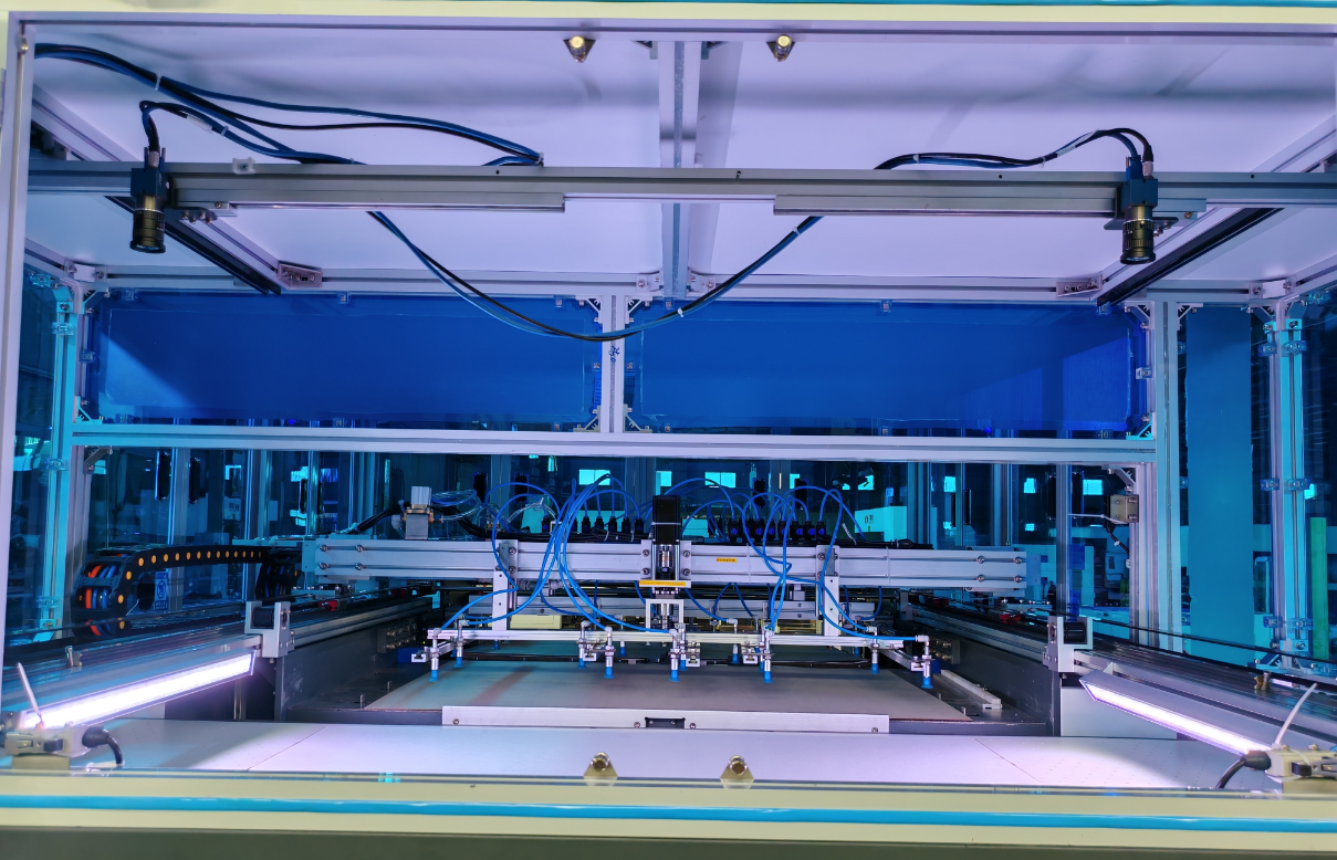 LY-1050C Automatic Lining Machine     Visual positioning   Lining Machine