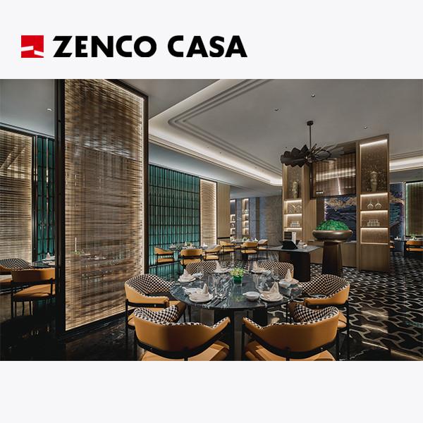 Mobiliário de restaurantes de hotéis, incluindo mesa redonda de estilo moderno