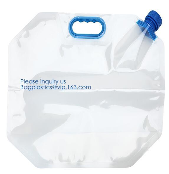 Биодеградабле жидкостная упаковывая таможня мешка доказательства утечки изготовленная на заказ сумка питьевой воды спорт сумки воды 1 галлона складная