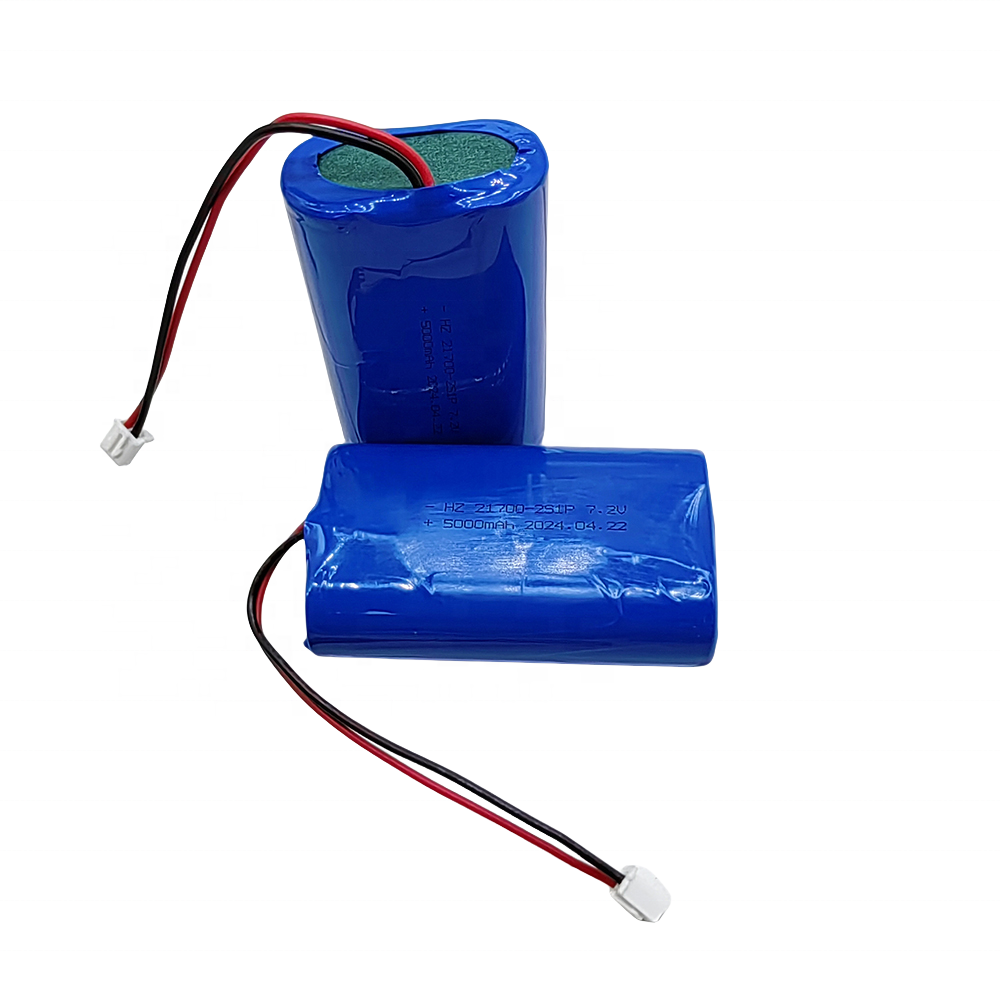 Factory Direct 21700 5000mAh 7.2V Lithium Polymer Battery Pack OEM Customizable for Power Tools and Electronics