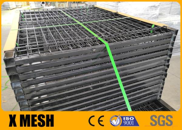 O metal Mesh Fencing V do fio das BS 10244 deu forma ao pó de H 2.4m revestido