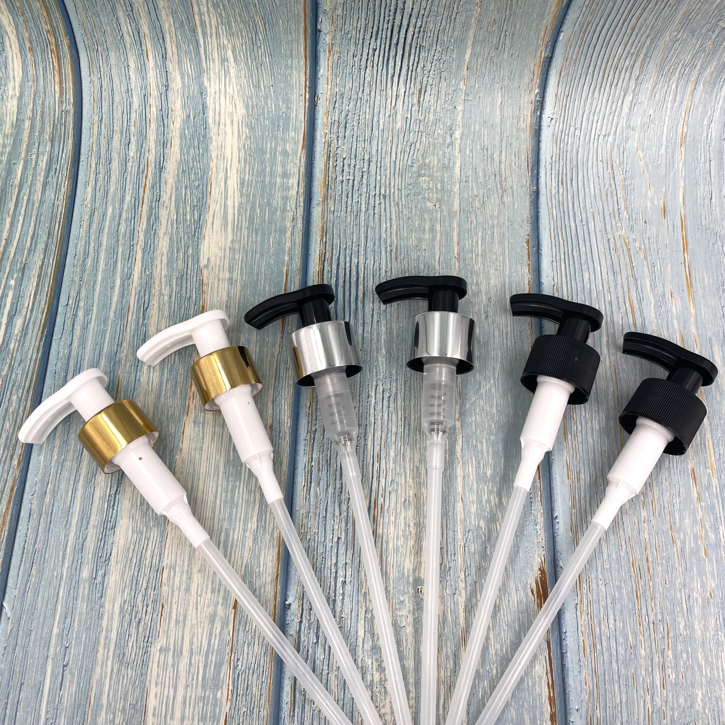 24/410 замков XY01-4 извива насоса лосьона закрытия закрытия 28/410 золота алюминиевое серебряных алюминиевых