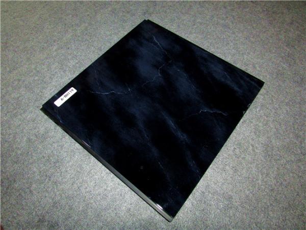 Black PVC Wall Profiles Hot Stamping Decorative Wall Cladding Strip