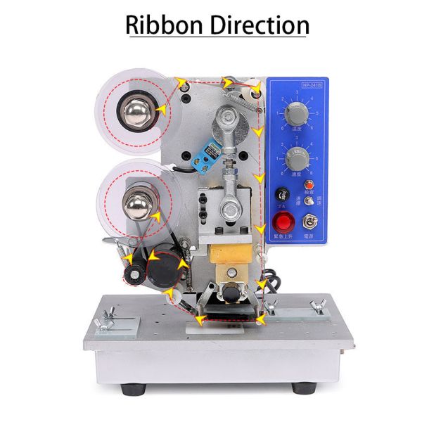 HP-241B Hot Stamp Ribbon Printer Machine Intelligent Expiry Date Printing Machine