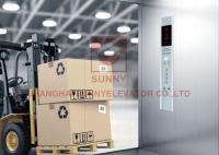 5000KG Capacity Painted Steel Freight Elevator With VVVF Elevator Control System