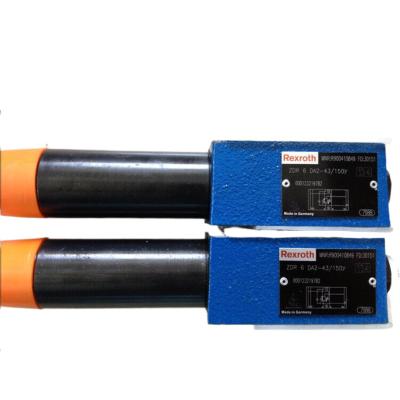 Válvula de alívio hidráulica Rexroth ZDR6DA2-43 150Y Válvula de fluxo fixo para o fluxo do sistema de equilíbrio