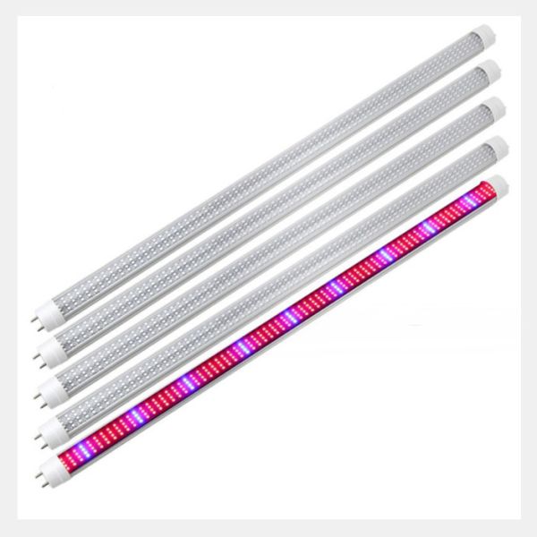 Waterproof IP65 T8 LED Plant Grow Light 50000H Long Lifetime Aluminum Body