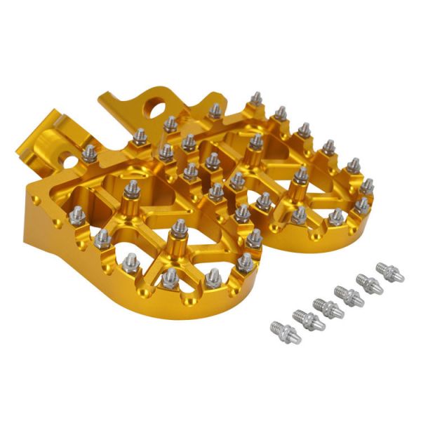 Customized Logo Aluminum Alloy Non-Slip Studs Surron Foot Pegs for Sur-Ron Storm Bee