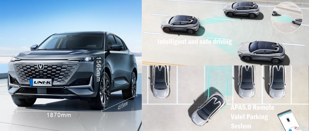 БЛОК 1.5T Changan корабля- флагмана компактирует муфту скорости Макс 205KM/H бензинового двигателя SUV двойную