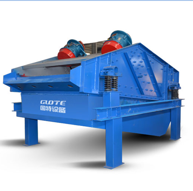 Linear Vibrating Screen Dewatering Machine Dehydrated Medium Screen Customers' Request