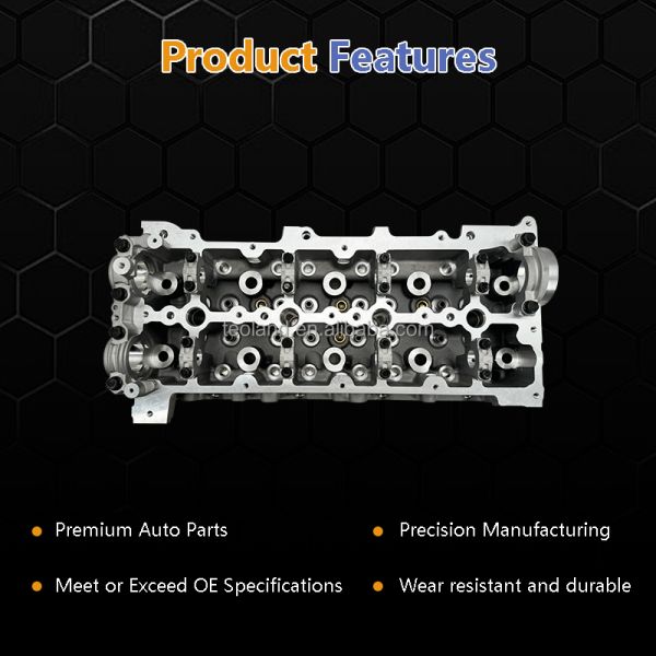 Popular Car Part Engine Cylinder Head Assembly Complete for Japanese Hilux Car 1GD 2GD 11101-0E010