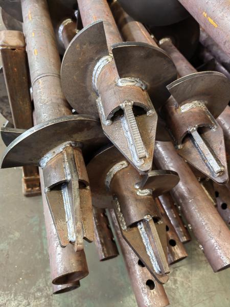 Foundation Repair Solutions Hot-DIP Galvanized Helical Piers Anchor