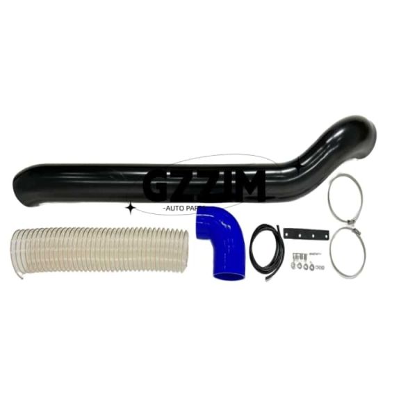 Offroad Modification Black Stainless Car Snorkel 2017+ LC200 Black 100% Stainless Steel Snorkel Kit