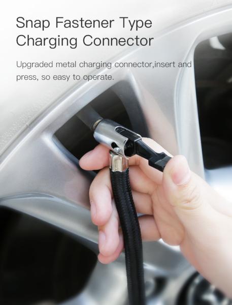 Electric Air Pump Max Pressure 101-150Psi Emergency Charging Cable Accessory for YANTU A01