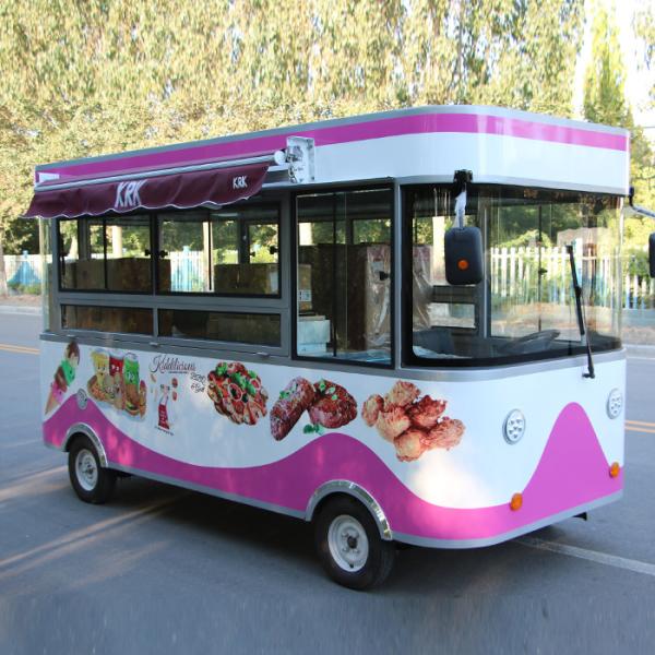 Easy To Assemble CartMastery Food Truck Durable and Cornered Foods On Wheels