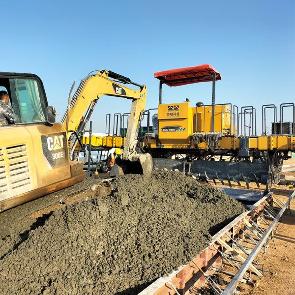 SMC-6600 Pavimentadora de forma deslizante   Una solución eficiente para la construcción de hormigón de cemento en múltiples campos