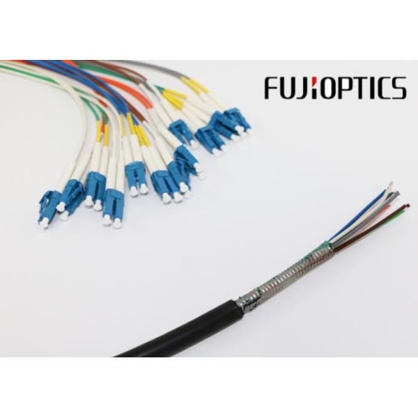 Outdoor Fiber Optic Pigtail With 2.0mm Fan - Out Cable LC Connectors
