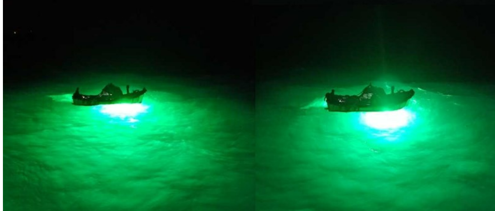 1000W Under Water Fish Lights 2000W Green Fishing Light Underwater Boat Catching Fish