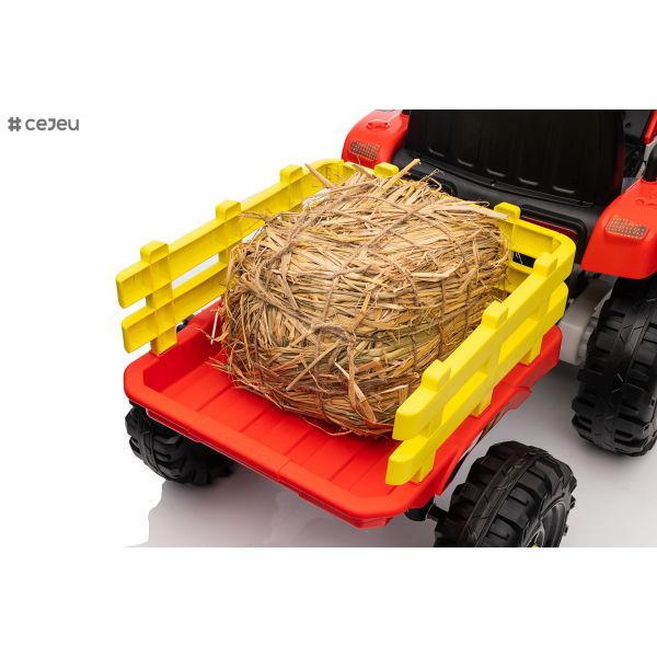 Rechargeable Battery Kids Ride On Toy Truck with 12V Rechargeable Battery and Two Motors