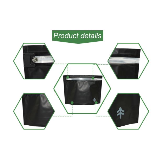 Одобренная АСТМ молния доказательства ребенка кладет медицинскую коноплю в мешки с замком застежка-молнии ребенка устойчивым