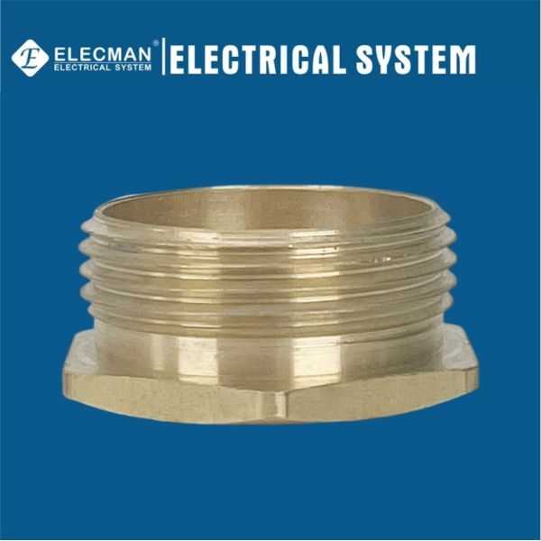 Type court de bagues en laiton fileté par 20mm-32mm de garnitures des BS du mâle