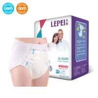 Couche à usage unique pour adultes pour l'incontinence Extra absorbant Pour les personnes âgées