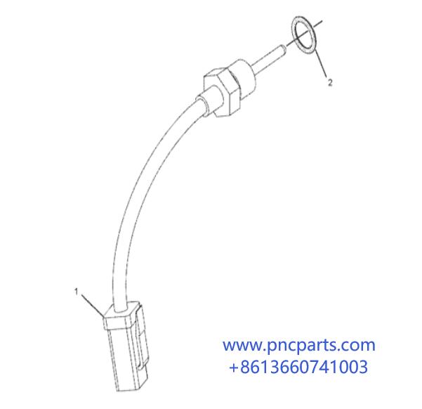 191-6587 Temp CAT 322C E330C датчика температуры E325C. Датчик