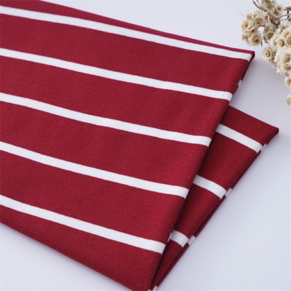 Противополоскание Удобная высокая цветная прочностьСтранированная вязаная ткань для повседневного ношения