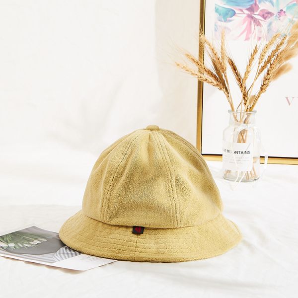 Adult Unisex XXL Terry Towel Bucket Hats light yellow
