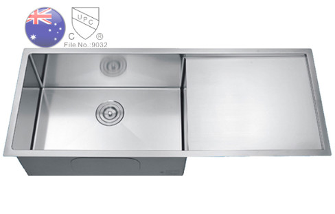 Кухонная раковина UPC SS прямоугольная Undermount с домочадцем Drainboard