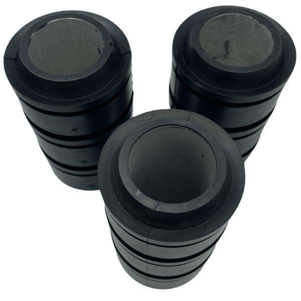 TA 3 1 / 2 Aluminum Or Steel Bushing Durable Oilfield Rubber Swab Cups For Suspended Sand