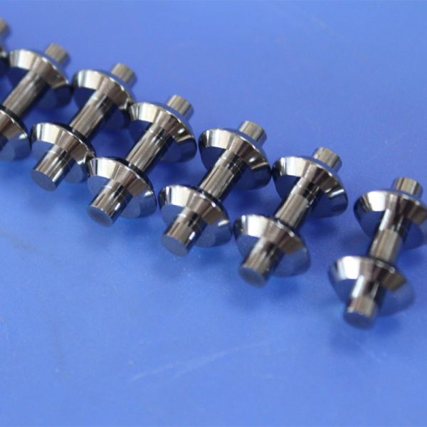 Polished Surface Tungsten Steel Parts Carbide Roller Shaft with Customized Size for Wear Resistance