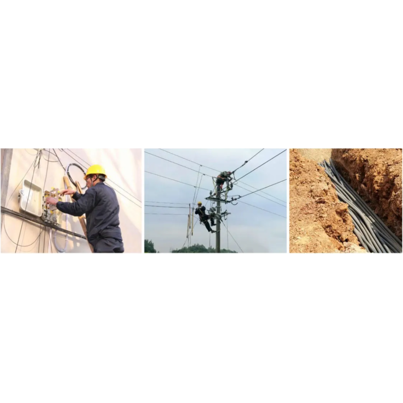 Single mode Loose tube Non metal fibre cable fiber optic cable GYFY air blowing optical cable