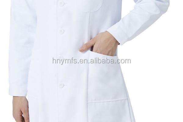 High quality hospital white nurse uniform designs Medical Scrubs For Hospital Staff  Uniforms with best price 60%Cotton 40%Poly