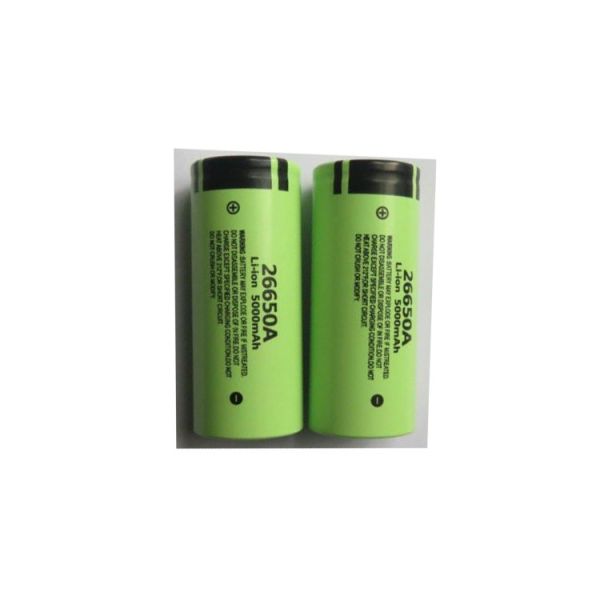 High Capacity 5000mAh 26650 Li-ion Battery with 800 Cycles and 5C Discharge for Power Tools