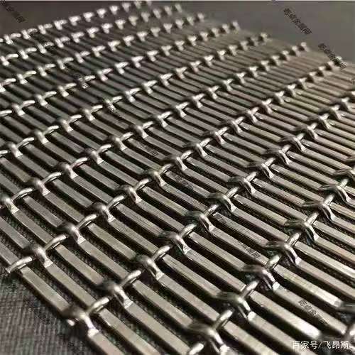 Laser Cut Geometric Patterns Decorative Wire Mesh Bronze Plating Finish