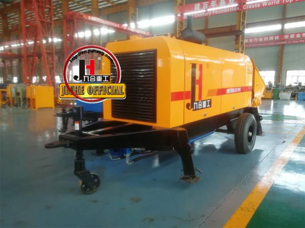 50m3/H 60m3/H 80m3/H Concrete Trailer Pump HBT50 HBT60 HBT80 For Concrete Pumping Work