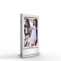 Support de plancher de 86 pouces ou affichage d'intérieur en aluminium monté de Media Player de Signage de Digital