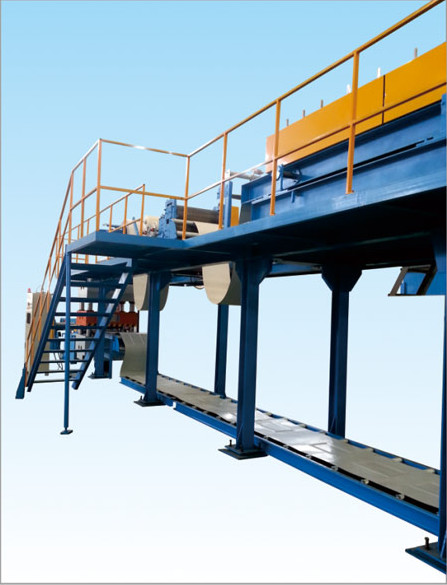 Customized Polyurethane Sandwich Panel Manufacturing Line Thickness 40mm - 250mm