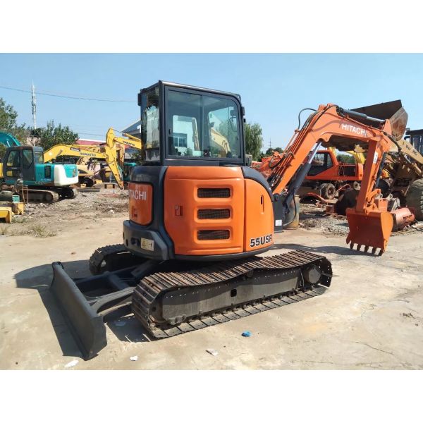 Hitachi ZX55USR-5A Used Mini Crawler Excavator Good Condition Mini Excavator Used