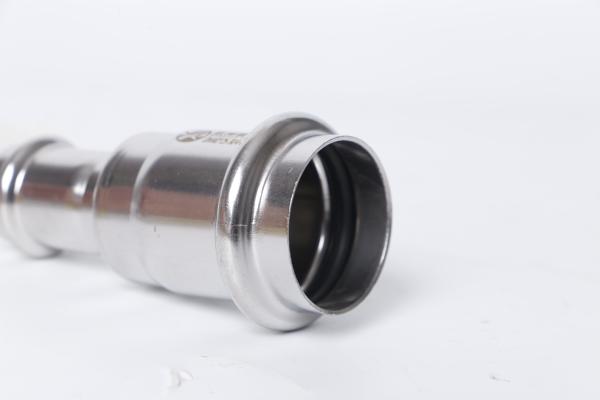 China Manufacturers Customized DN15-DN300 SS304 Stainless Steel Press Quick Connect Pipe Fitting
