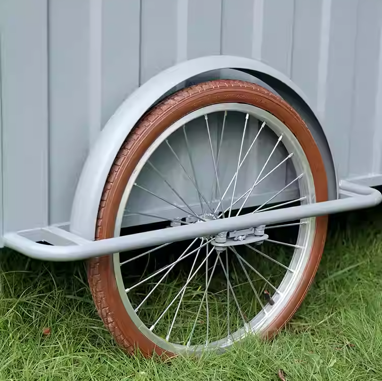 USA Market Customize Ice Cream Bicycle Food Carts with 100kg Capacity