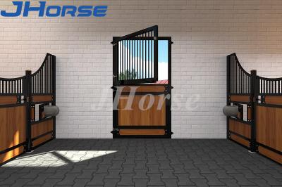 JH Construir portas holandesas de aço inoxidável para uma porta de celeiro de cavalos