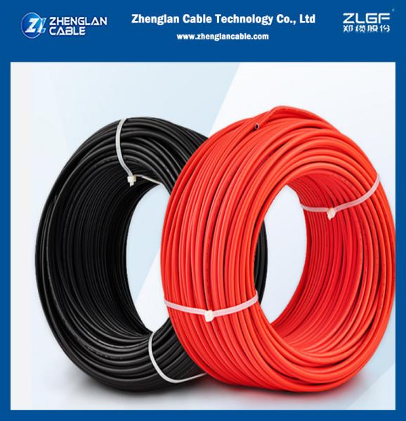 6mm 4mm² PV UV Resistance Solar Cable 10awg Copper Conductor