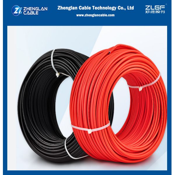 6mm 4mm² PV UV Resistance Solar Cable 10awg Copper Conductor