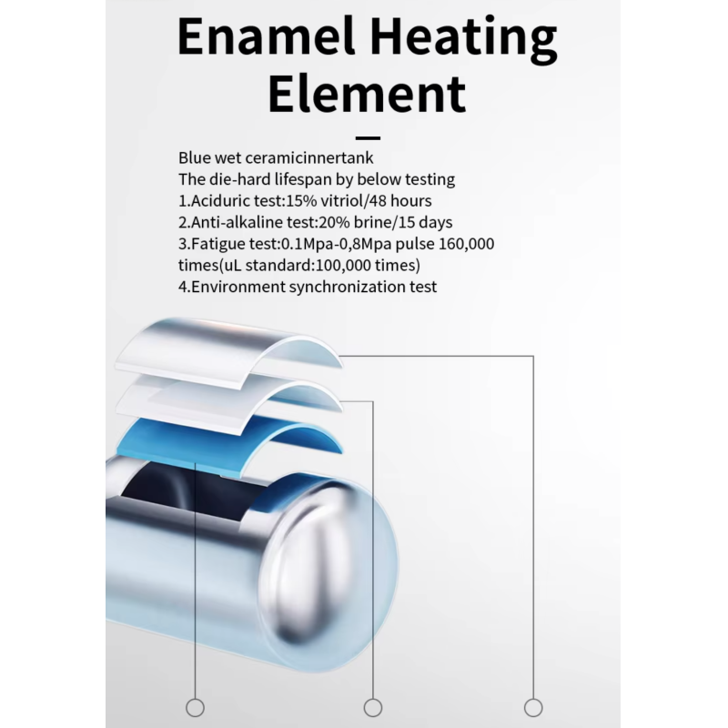 Popular 50L China Brand AUX Class Energy Efficiency Large Power Electric Hot Water Heater Stainless Steel Inner Tank Wall-Mounted Household 220 Volt Hot Water Shower Smart Bathroom Wall Mounted