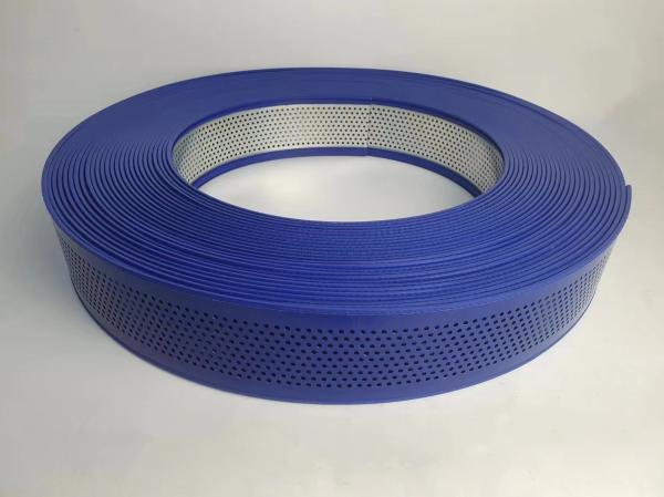Aluminum Strip Trim Cap For Hand Bending 50M Length Customizable Widths Rubber Trim Cap