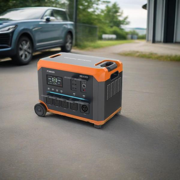 Smart Expandable Home Backup Solar Generator 6000W With EV / Solar Charging