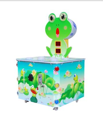 Accurate Record Scores Kids Arcade Machine Hitting Frog Game For 1 Players